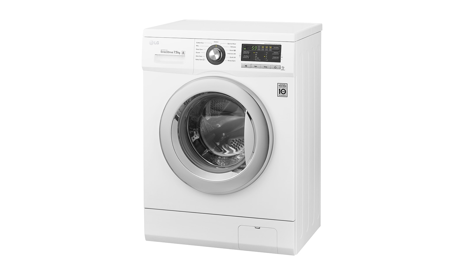 LG 7.5kg Direct Drive Front Loader Washing Machine, WD14022D6